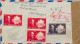 1946 MARTINIQUE , FORT DE FRANCE / WIEN , CORREO AÉREO , CENSURA ESTAMPADA EN AUSTRIA , SOBRE CIRCULADO - Covers & Documents