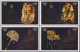 King Tutankhamun Tomb Discovery, Tutankhamun, Tutankhamen, Pharaoh, Egyptology, History, GOLD PRINT UNUSUAL 4x Post Card - Egiptología