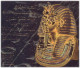 King Tutankhamun Tomb Discovery, Tutankhamun, Tutankhamen, Pharaoh, Egyptology, History, GOLD PRINT UNUSUAL 4x Post Card - Egyptologie