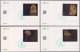 Delcampe - King Tutankhamun Tomb Discovery, Tutankhamun, Tutankhamen, Pharaoh, Egyptology, History, GOLD PRINT UNUSUAL 4x Post Card - Egiptología