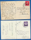 OVERSTAMP TANGIER ON CARD 1952/1955 N°H408 - Postämter In Marokko/Tanger (...-1958)