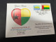 25-3-2024 (4 Y 2) COVID-19 4th Anniversary - Guinea-Bissau - 25 March 2024 (with Guinea-Bissau UN Flag Stamp) - Malattie