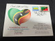 25-3-2024 (4 Y 2) COVID-19 4th Anniversary - St Kitts & Nevis - 25 March 2024 (with St Kitts & Nevis UN Flag Stamp) - Enfermedades