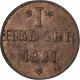 Etats Allemands, FRANKFURT AM MAIN, Heller, 1821, Cuivre, TTB+, KM:301 - Small Coins & Other Subdivisions