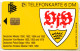 Deutsche Bundesliga 1992, VfB Stuttgart 6DM Phonecard In Custom Envelope - Deportes