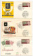 Germany, West 1965 5 FDCs Scott 933 125th Anniversary Of Postage Stamps; Bonn & Essen Postmarks - 1961-1970