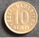 Coin Estonia Moeda 2006 10 Senti 1 - Estonie