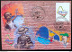 Delcampe - Brazil Maximum Card Correios Urban Art Postcard  2006 With Vignette - Maximumkarten