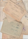 50 German Feldpost Covers From World War 2 From/to Fronts. Many Has Letters. Postal Weight 0,340 Kg. Please Read  - Militares