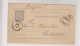 PORTUGAL   1894 LISBOA Nice Postal Stationery To BELGIUM - Entiers Postaux