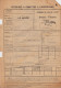 Chemins De Fer Ouest & Etat - 4 Documents Transport Marchandises Le Havre (76) à Argenton-sur-Creuse (36) - 1909 à 1922 - Transport