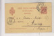 SPAIN BARCELONA 1894 Postal Stationery To BELGIUM - Cartas & Documentos