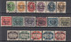 ⁕ Germany, Deutsches Reich 1920 ⁕ Dienstmarke / Official Stamps, Overprint On Bayern Mi.34-50 ⁕ 17v Used - Servizio