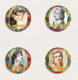 Brigitte Bardot Movie Film Fan ART BADGE BUTTON PIN SET 14 (1inch/25mm Diameter) 35 DIFF - Filmmanie