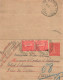 ENTIER SEMEUSE 50C + COMPLEMENT PAIRE 50C CARTE LETTRE PNEUMATIQUE PARIS 1931 - Cartoline-lettere