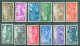 Italie   Yvert 518/529  Ou  Sassone 580/591  * * TB   - 1946-60: Nuevos