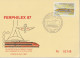 TGV MP 04 . TGV . 1 CPM, 1 Entier Postal . Carte De Membre . Ferfilex 1987 . - Overprinter Postcards (before 1995)