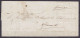 L. (timbres Découpés !) Datée 16 Novembre 1855 De UTRECHT Pour GAND Réexépdiée à SCHELDENWINDEKE (voir Dos: Càd Ambulant - 1851-1857 Medaillons (6/8)