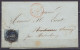 L. Affr. N°7 P80 Càd MARCHIENNE-AU-PONT /7 JUIL 1852 Pour NISMES Près Mariembourg Réexpédiée à CHIMAY (au Dos: Càd MARIE - 1851-1857 Médaillons (6/8)