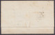 L. Datée 2 Août 1852 De BRUXELLES Càd BRUXELLES /5 AOUT 1852 Pour NICE (Sardaigne) - Cachet à Barres D24 ? - 1851-1857 Medaillons (6/8)
