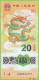 Voyo CHINA 20 Yuan 2024 P920 B4127a J UNC Polymer Commemorative - Cina