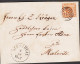 1857. DANMARK 4 Skilling (4th Print) With Very Wide Margins On Wonderful Small Size Envelope To Malente Wi... - JF543825 - Schleswig-Holstein