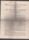 1 Ct Type Blanc Tarif Imprimé électoral Alais (Gard) Pour Tornac ,avec Document électoral Et Bulletin De Vote ; - 1900-29 Blanc