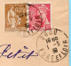 1939 Lettre Avec Timbre PAIX  N° 364 YT + MERCURE N° 412 YT (Dépôt à Brou 28 Pour Bonneval) - Cartas & Documentos
