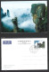 CHINE. 5 Cartes Postales Pré-timbrées De 1998 Avec Oblitération 1er Jour. Wulingyuan/Formations Rocheuses. - Montagne