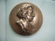 GROSSE MEDAILLE EN BRONZE SIGNEE Robert COUTIN  - CHOPIN - Professionnels / De Société