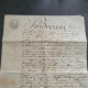 Delcampe - Acte 1813 Mariage Avec Mention Manuscrite Rare "Pour Expédition" (par La Poste) - Manuscrits