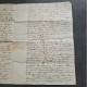 Delcampe - Acte 1813 Mariage Avec Mention Manuscrite Rare "Pour Expédition" (par La Poste) - Manuscripts