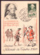 France, FDC, Carte Du 26 Mars 1949 à Aix-en-Provence " Journée Du Timbre " ( Côte 27€ ) - ....-1949