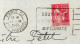 1933 Lettre Avec Timbre PAIX N° 283 YT Seul Sur Lettre Oblitérée Avec Flamme "Goutez Le Nouveau Cigare Diplomate" - 1932-39 Paix