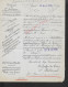 TYPE ACTE TIMBRE PAIX CACHETS AR TRIBUNAL INSTANCE COMMISSION DES ORDRES PARIS 1935 IMMEUBLE À ASNIÈRES : - Cartas & Documentos