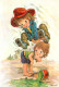 Enfants - Illustration - Dessin - CPM - Voir Scans Recto-Verso - Dessins D'enfants