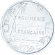 Monnaie, Polynésie Française, 5 Francs, 1977 - Polinesia Francese