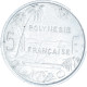 Monnaie, Polynésie Française, 5 Francs, 1977 - Polynésie Française