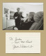 Jack Valenti (1921-2007) - American Lobbyist - Signed Card + Photo - 1993 - COA - Político Y Militar