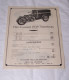 TARIF READY MOTOS 1938, PRIX COURANTS, TRIPORTEUR, TRIPORTEURS, MOTO, MOTOCYCLETTE, CHAUSSEE DE MONS, BRUXELLES - Moto