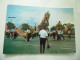 Cartolina Viaggiata "LION DANCE Celebrating National Day Singapore"  1981 - Singapore