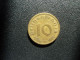ALLEMAGNE : 10 REICHSPFENNIG   1939 D    KM 92      TTB+ - 10 Reichspfennig