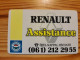 Renault Assistance Club Card Hungary - Autres & Non Classés