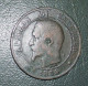 France - Napoléon III - 10 Centimes - 1854 MA ( Marseille) TB - 10 Centimes