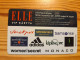 ELLE Customer Card Hungary - Woman - Other & Unclassified