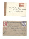 GREAT BRITAIN UNITED KINGDOM ENGLAND COLONIES - ANTIGUA - POSTAL HISTORY LOT - CENSORED - 1858-1960 Crown Colony