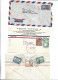 ECUADOR - POSTAL HISTORY LOT OF 6 COVERS - AIRMAIL - Ecuador