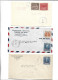 EL SALVADOR - POSTAL HISTORY LOT OF 5 COVERS - AIRMAIL CENSORED - El Salvador