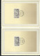 Emission Conjointe De Gaulle Et Adenauer Encarts FDC Et Blocs De 4 Des France N°2501 Allemagne N°1183 Neufs * * B./TB - De Gaulle (General)