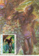 CARTE MAXIMUM #23719 POLYNESIE FRANCAISE PAPEETE 1983 PEINTURES 20 EME SIECLE PORTEUR D EAU - Maximum Cards